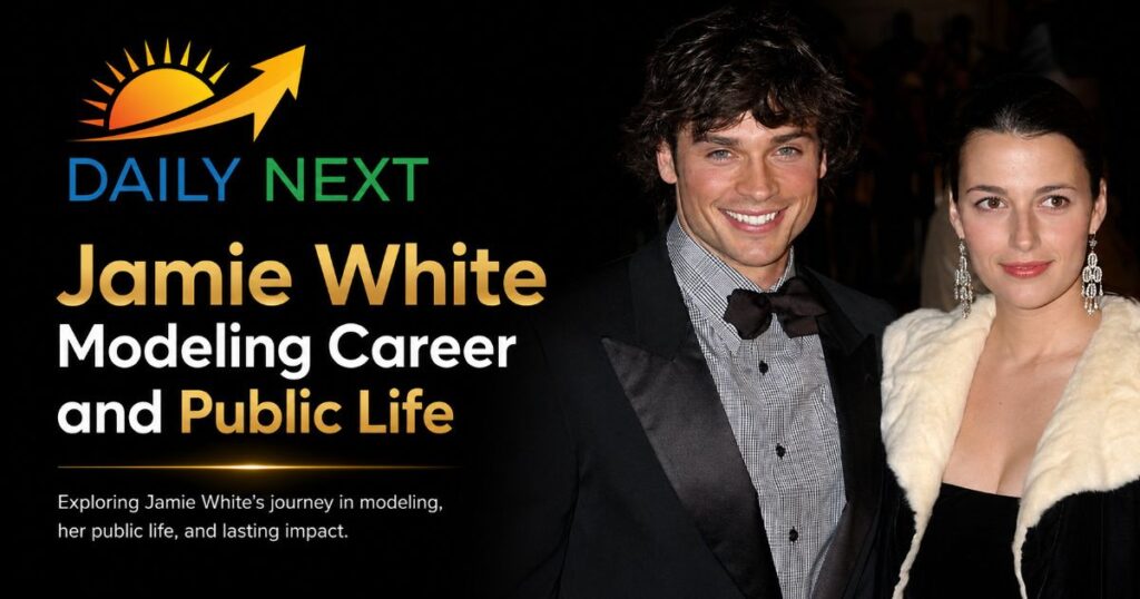 Jamie White Modeling Career and Public Life