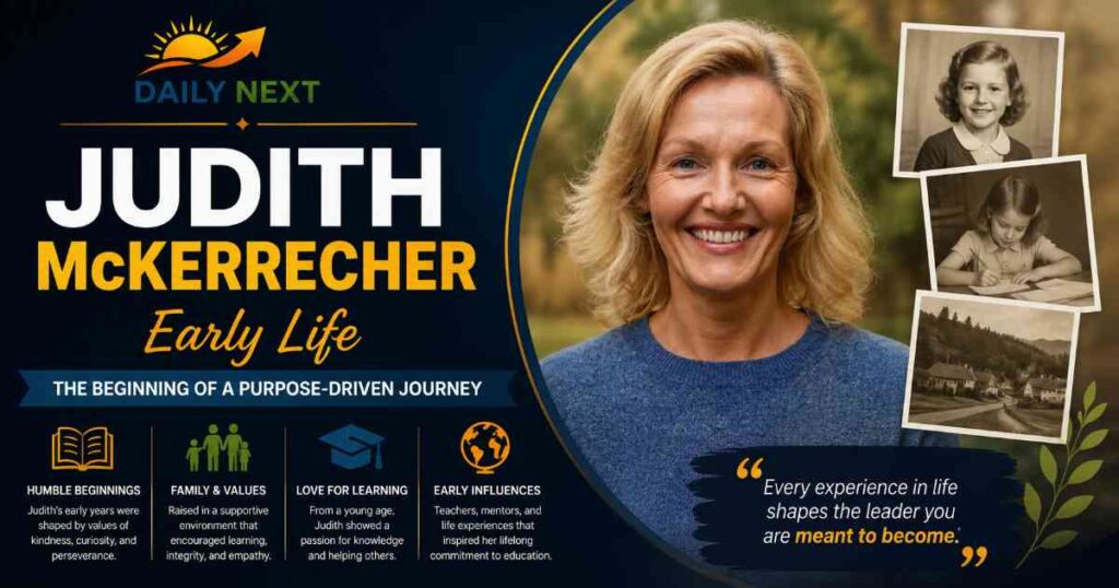 Judith McKerrecher Early Life