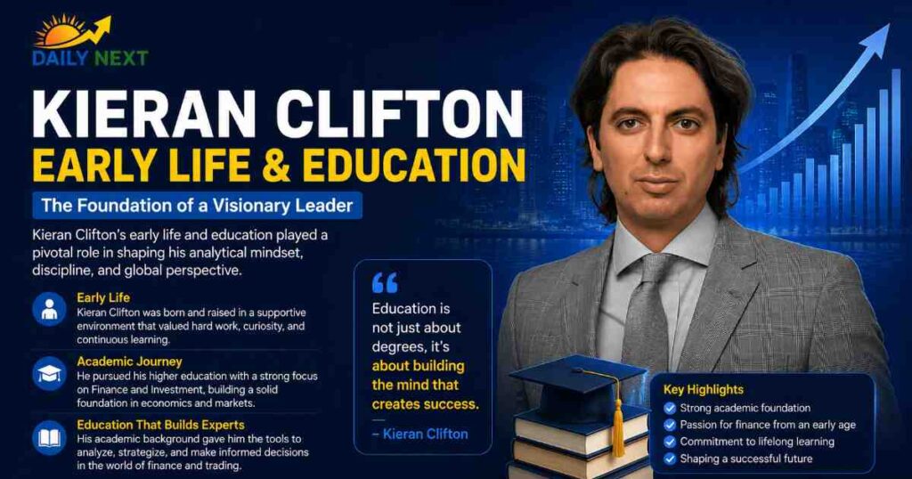 Kieran Clifton Early Life & Education