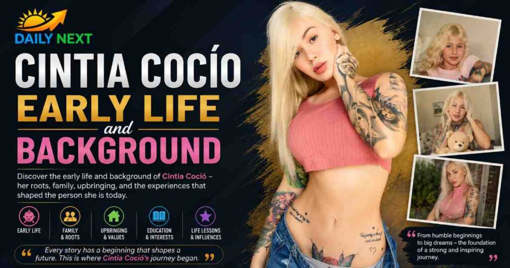 cintia coció Early Life and Background